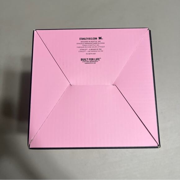 Stanley Messi Pink Quencher ProTour Tumbler with Flip Straw - 40oz - Picture 4 of 4